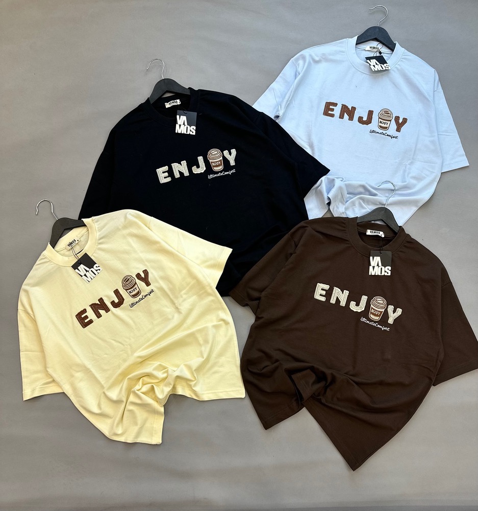 تیشرت مردانه طرح ENJOY دونخ (M تا XXL)